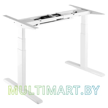 Стол для работы стоя ErgoSmart Wooden Unique Ergo Desk 1300х750х27 мм (дуб натуральный/белый) картинка 3
